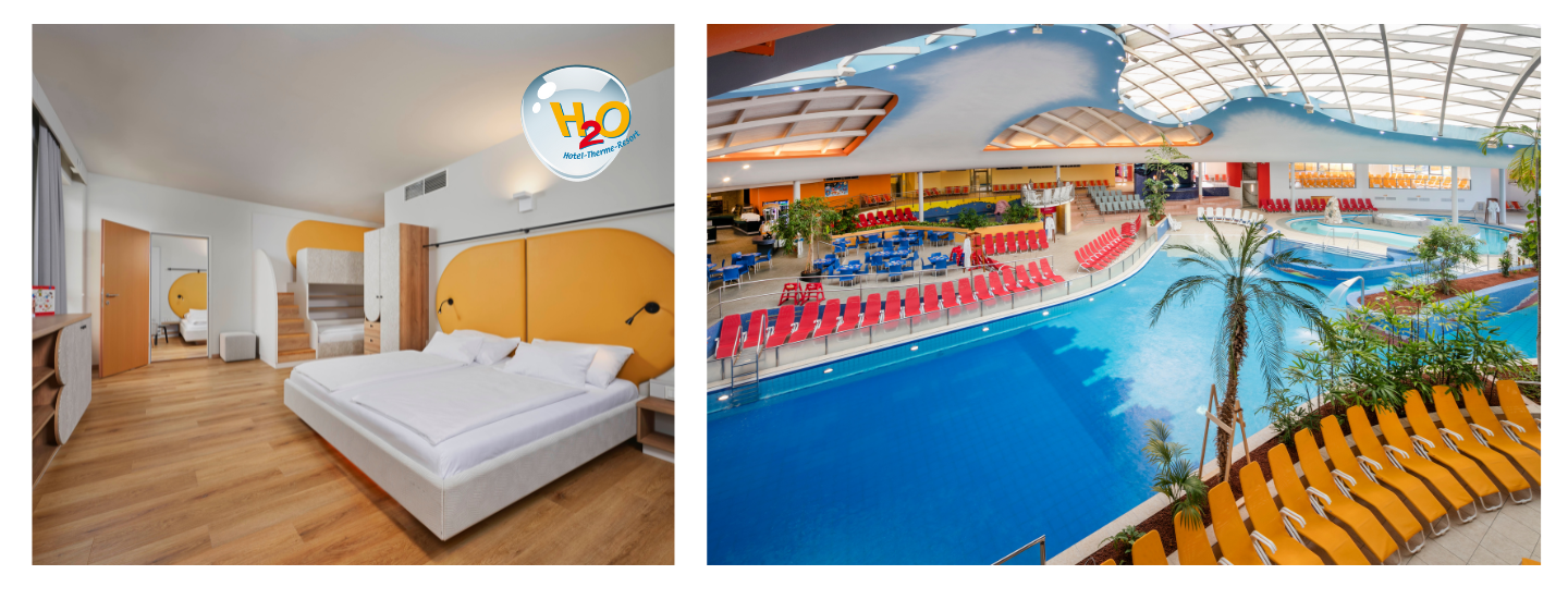 Gewinnspiel: Familienurlaub in der H2O Kindertherme