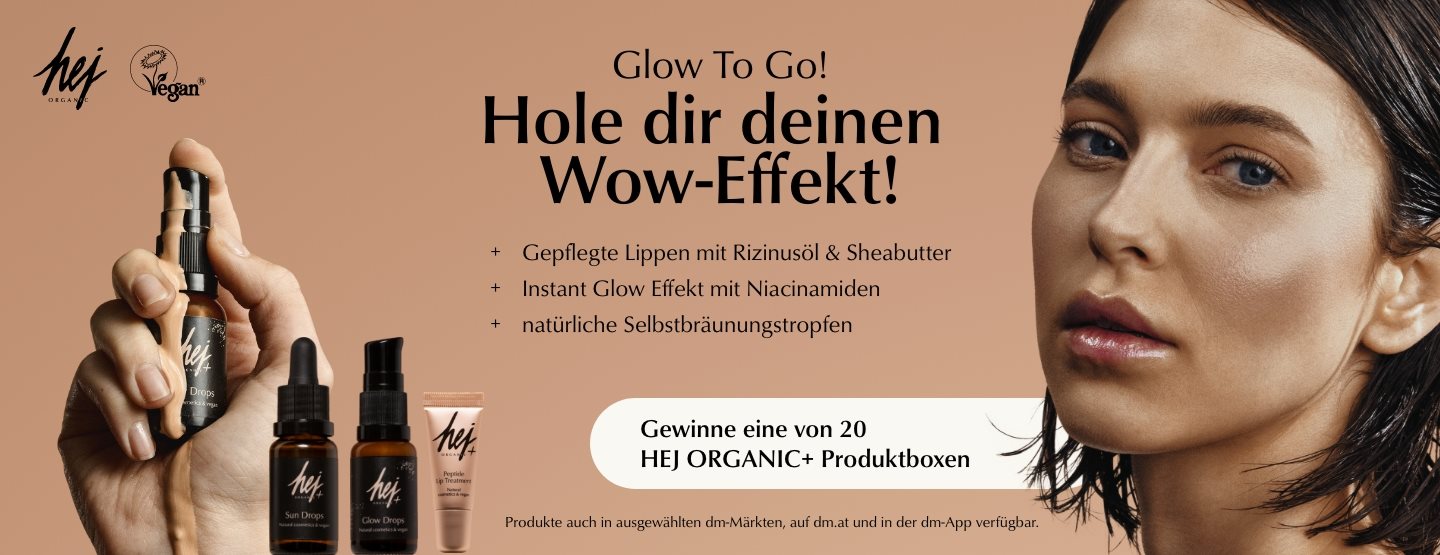 Gewinnspiel: Produktboxen von HEJ ORGANIC+