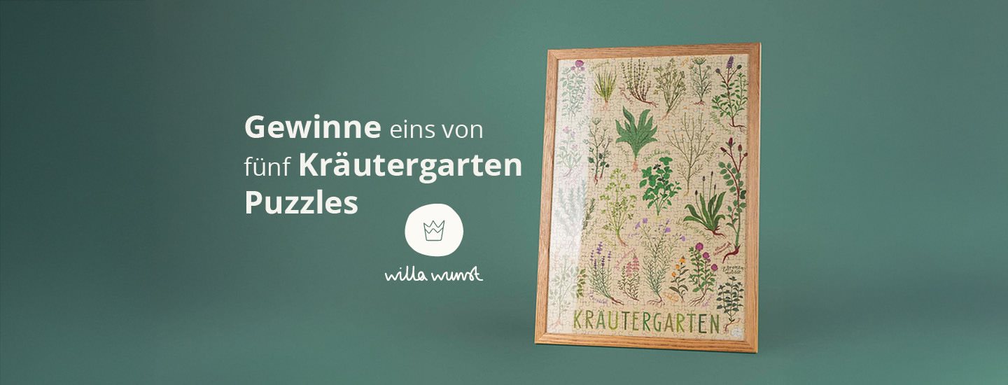 Gewinnspiel: Kräutergarten Puzzle