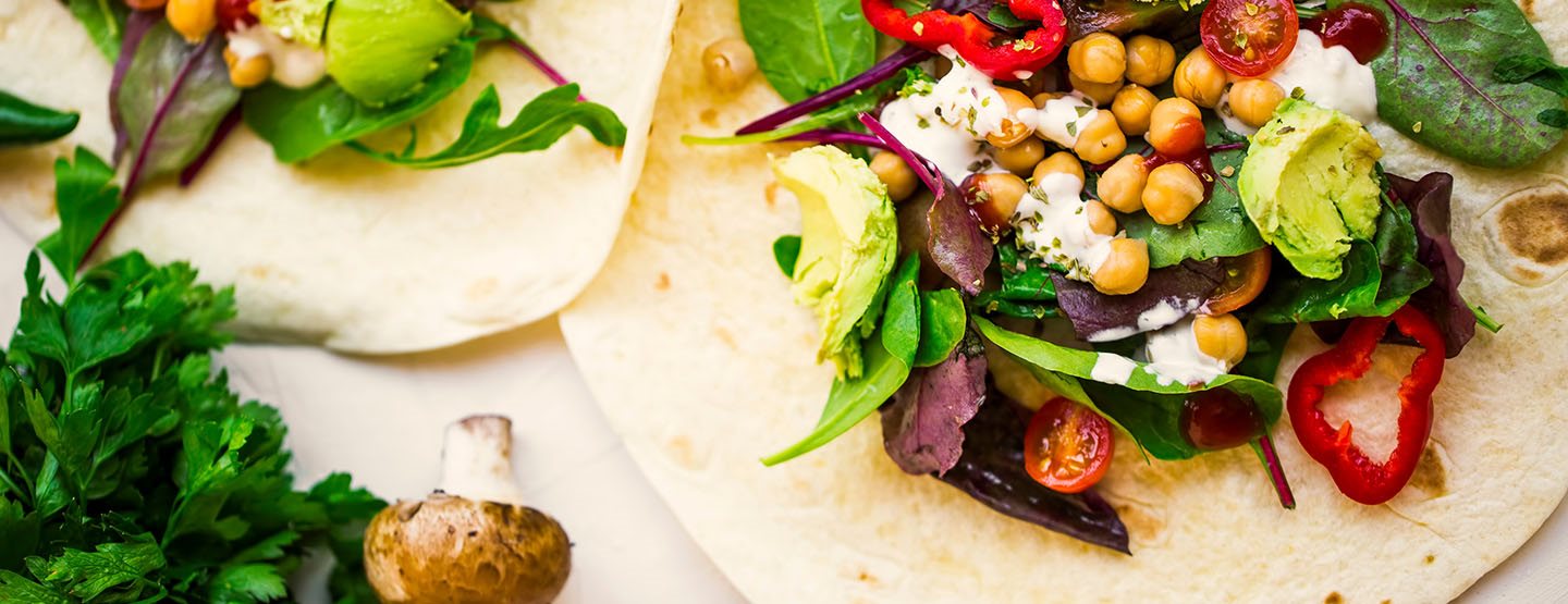 Wraps-Rezept: Diese vegetarischen Fladen sind flott zubereitet