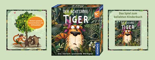 Gewinnspiel: Der achtsame Tiger – das tierisch spannende Merkspiel