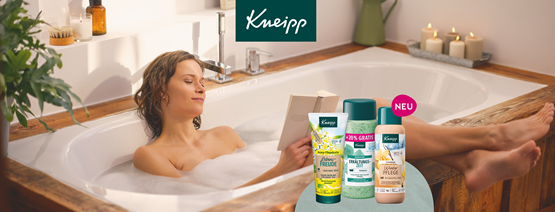 Gewinnspiel: Paket „Entspannungszeit“ von Kneipp