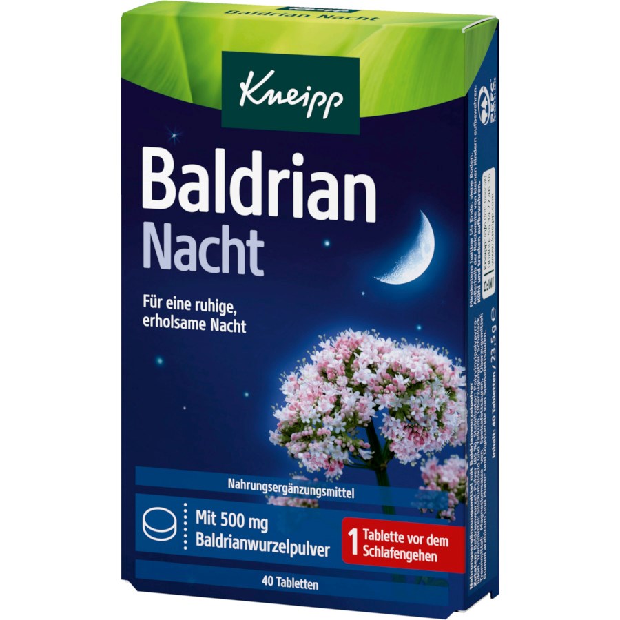 „Baldrian Nacht Tabletten“ von Kneipp bei dm ACTIVE BEAUTY: dm Magazin für Beauty und Wohlbefinden plus Expertise vom dm friseur- & kosmetikstudio