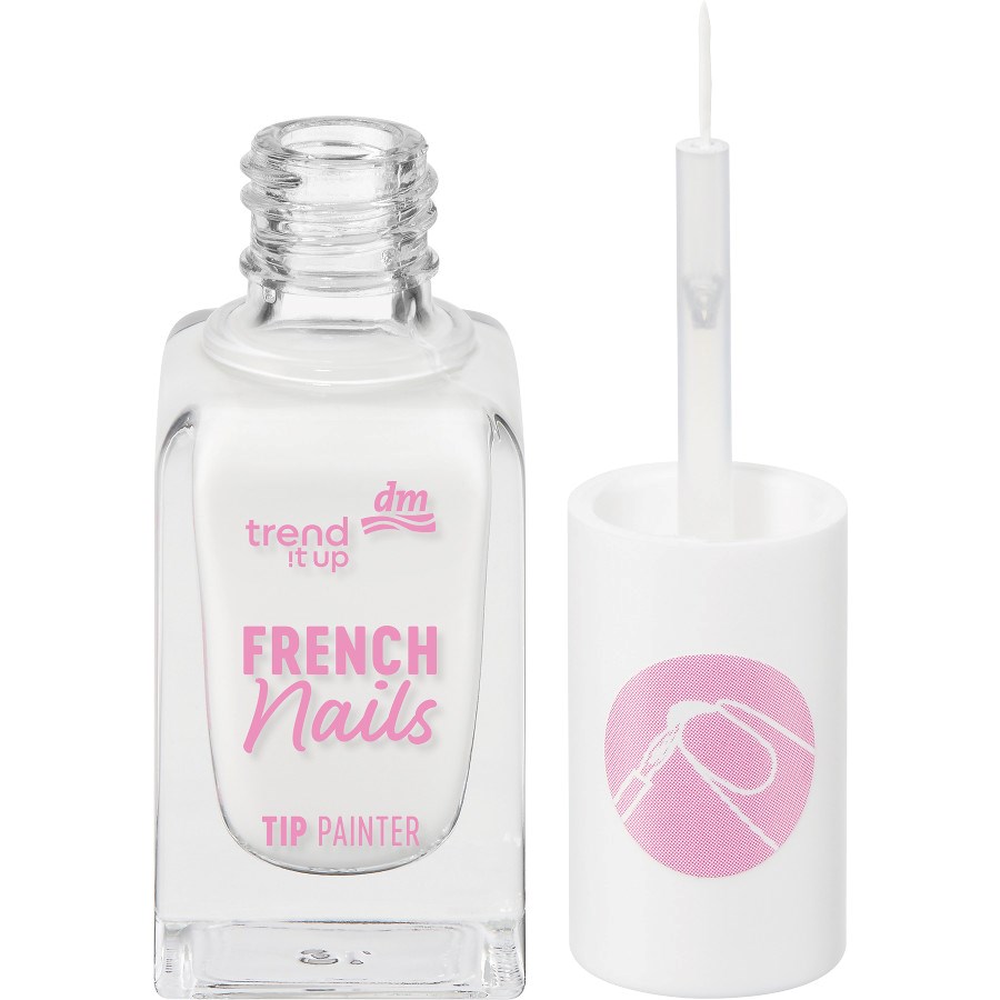 Nageldesign-Zubehör French Tip Painter White von trend !t up* bei dm ACTIVE BEAUTY: dm Magazin für Beauty und Wohlbefinden plus Expertise vom dm friseur- & kosmetikstudio