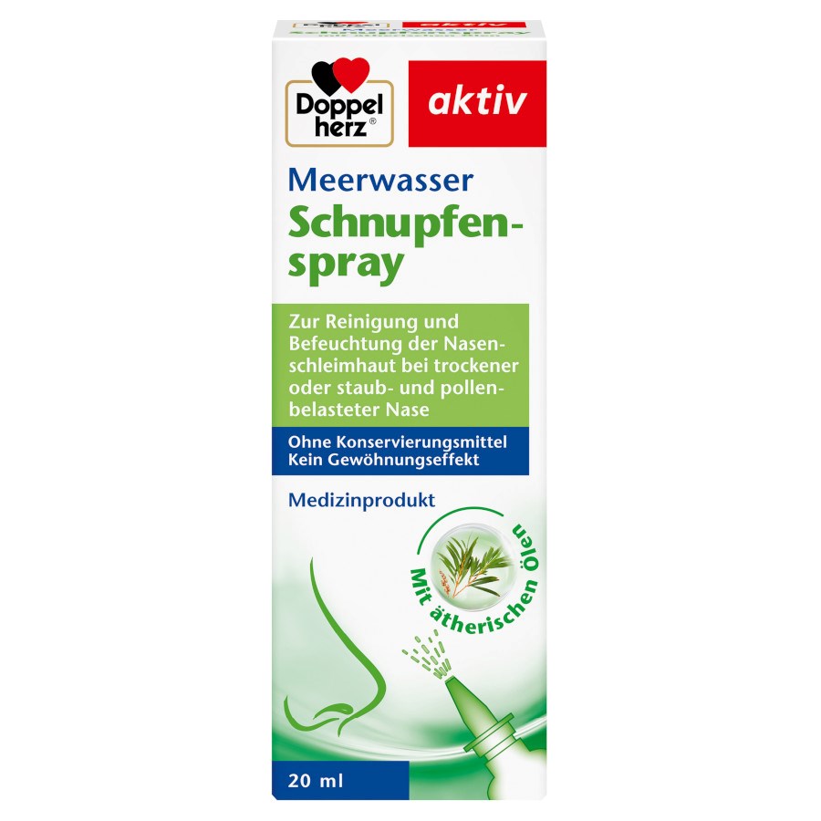 „Meerwasser Schnupfenspray“ von Doppelherz bei dm