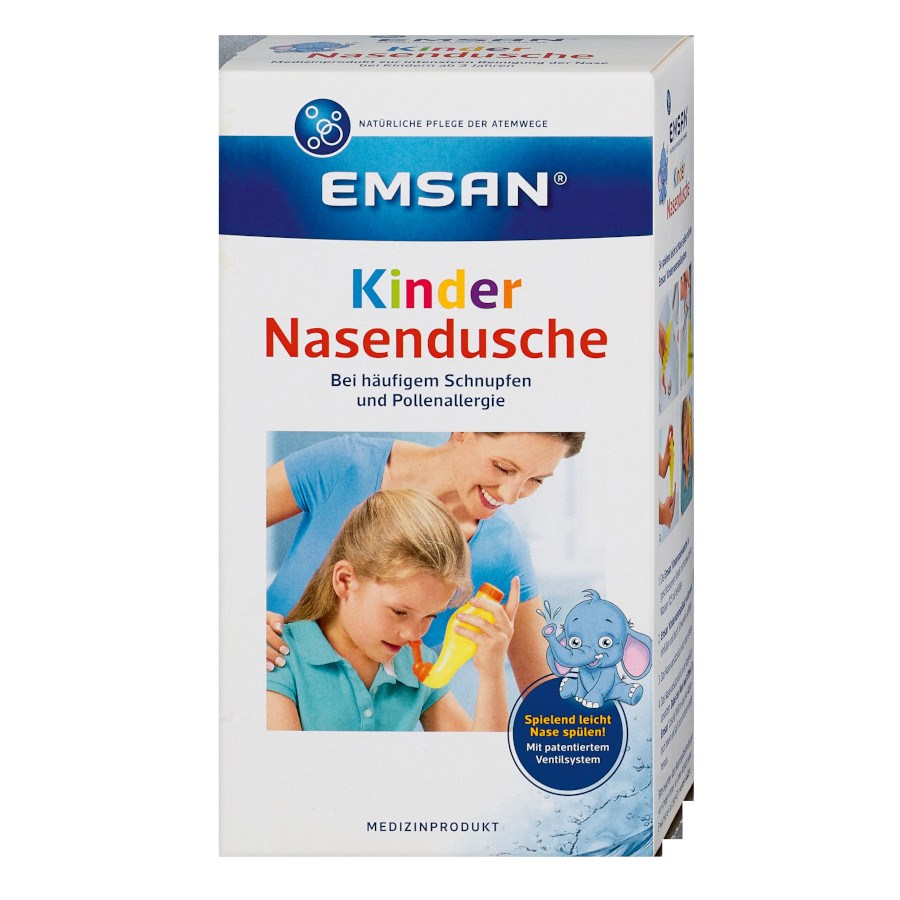 „Kinder Nasendusche“ von Emsan bei dm