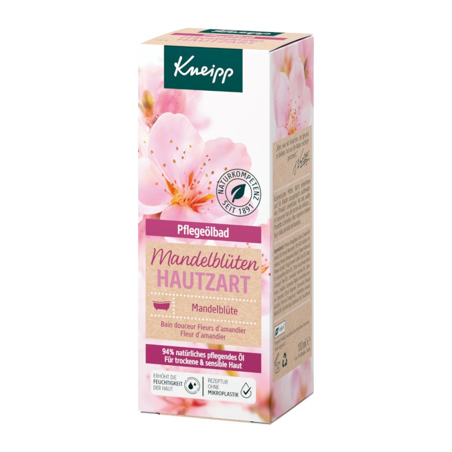 „Pflegeölbad Mandelblüten Hauchzart“ von Kneipp ACTIVE BEAUTY: dm Magazin für Beauty und Wohlbefinden plus Expertise vom dm friseur- & kosmetikstudio