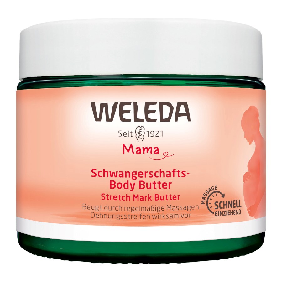 „Körperbutter Schwangerschaft“ von Weleda ACTIVE BEAUTY: dm Magazin für Beauty und Wohlbefinden plus Expertise vom dm friseur- & kosmetikstudio